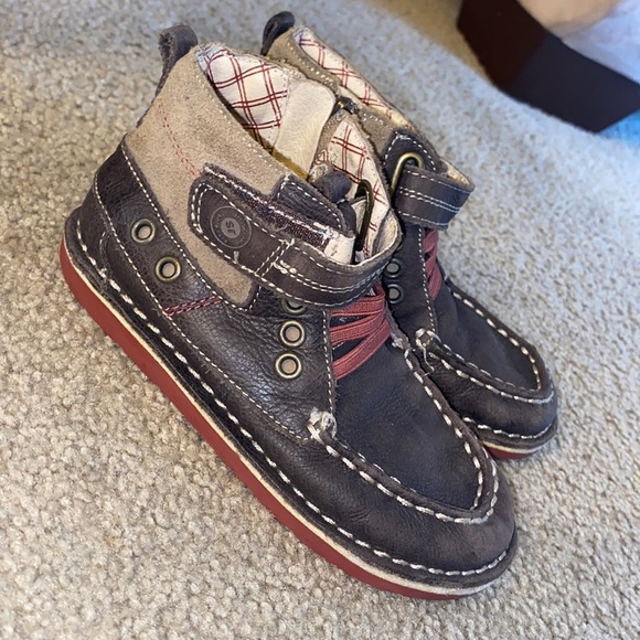 Stride Rite Boots - Velcro with side zipper - Picture 3 of 7